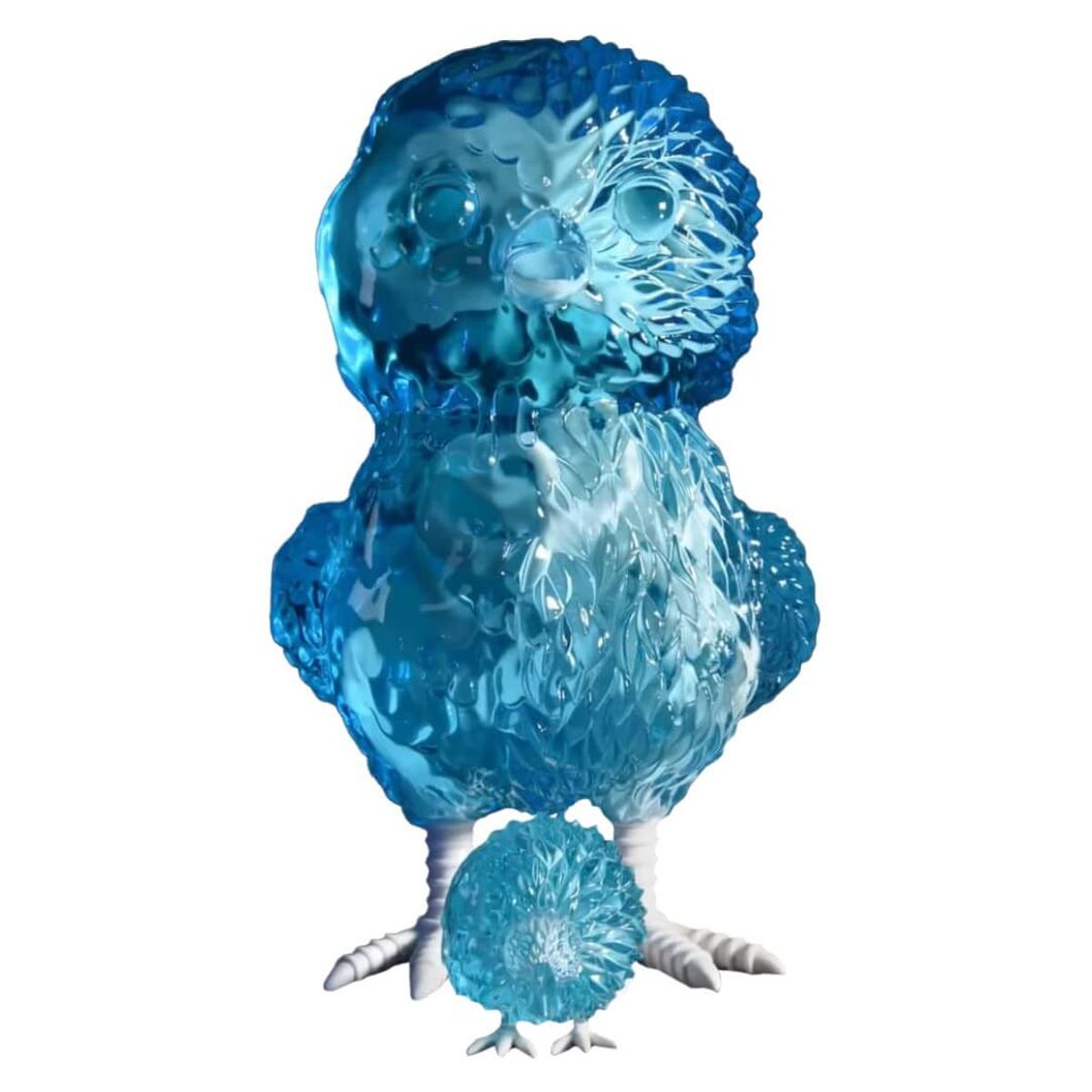 Kiwi Skeleton Blue GID
