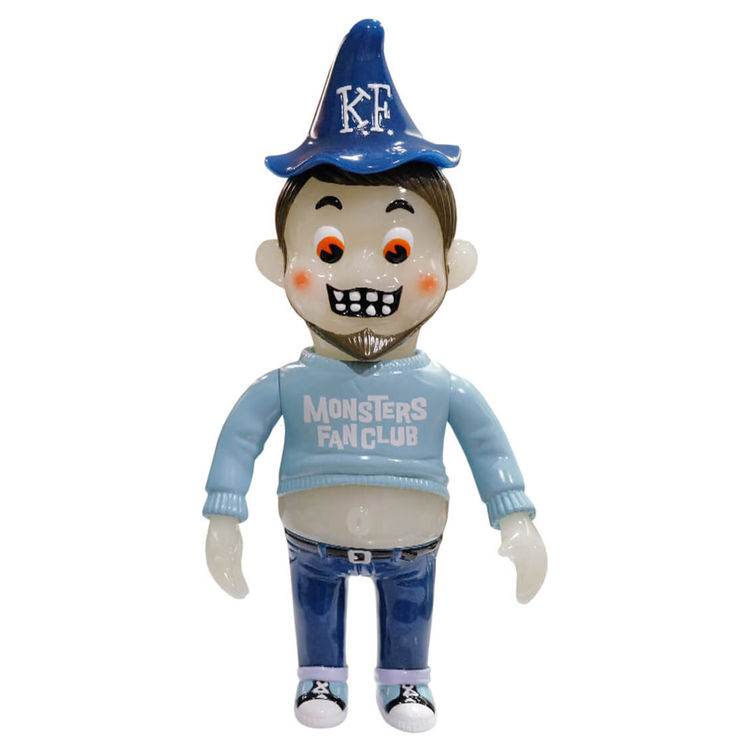 Knuckle Kun Monsters Fan Club Blue GID by Knuckle (Little Chop Design)
