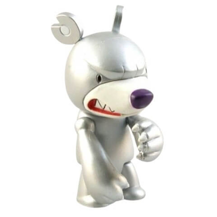 Knucklebear Qee - Silver by Touma