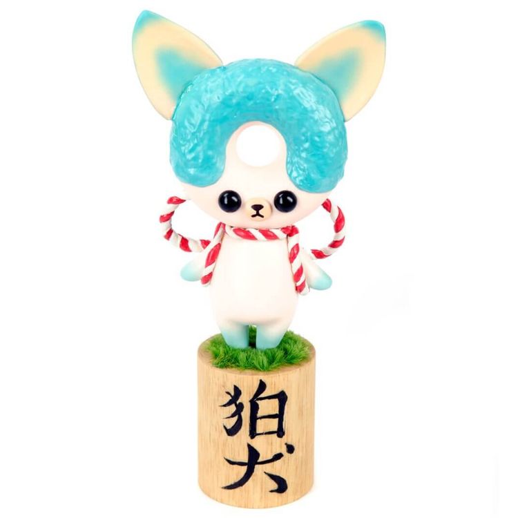 Koma Chan (Blue Guardian Dog) by Eimi Takano