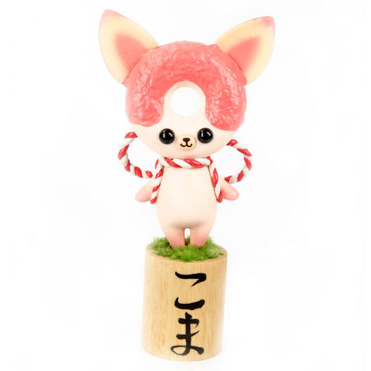 Koma Chan (Pink Guardian Dog) by Eimi Takano