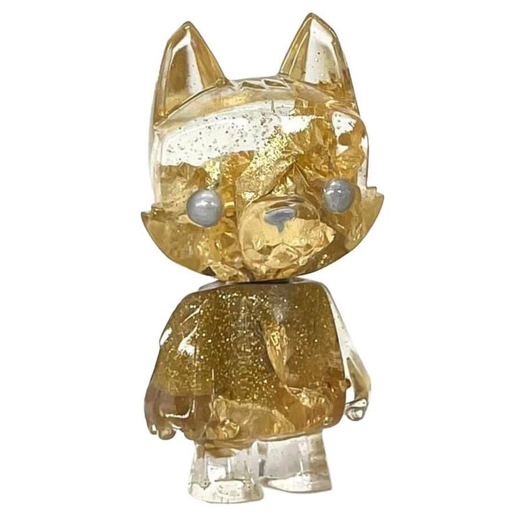 Koneko Cub Clear Gold Flakes GID by Dead Beat City (Barnaby Purdy)