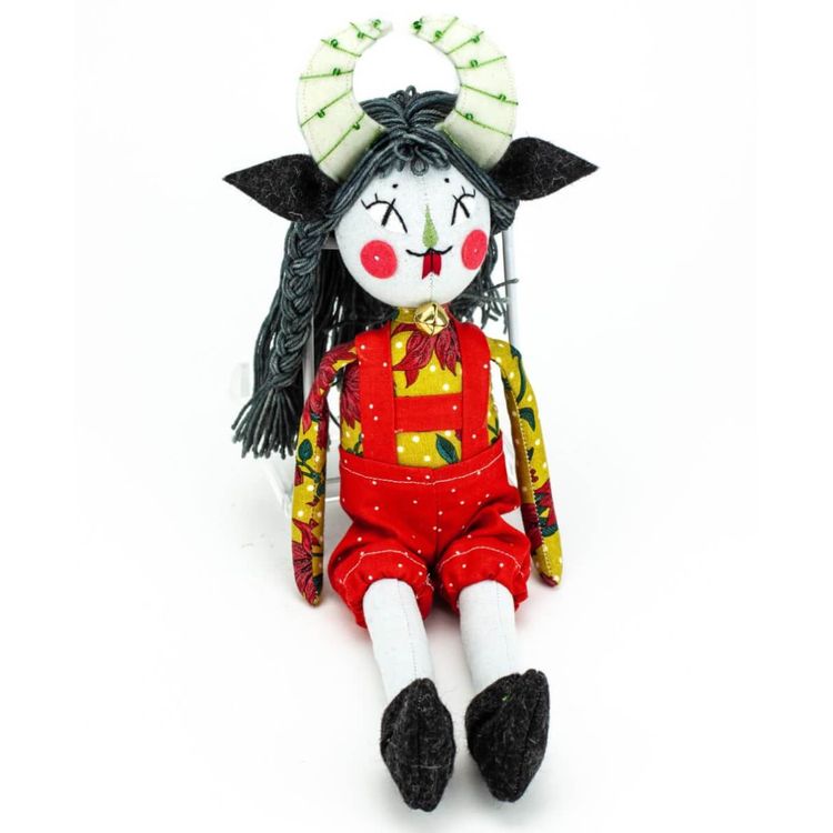 Krampus Doll by Nightly Made (Megan Mahfoud)