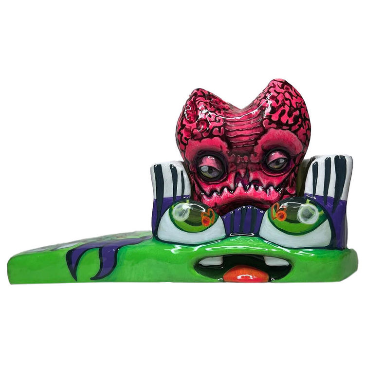 Krang Rotty & Cavity Fighting TMNT Toothbrush by Priscilla Marquez aka PriscillasArte 