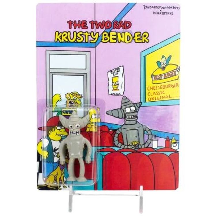Krusty Bender carded figure by Panda Propaganda Toys