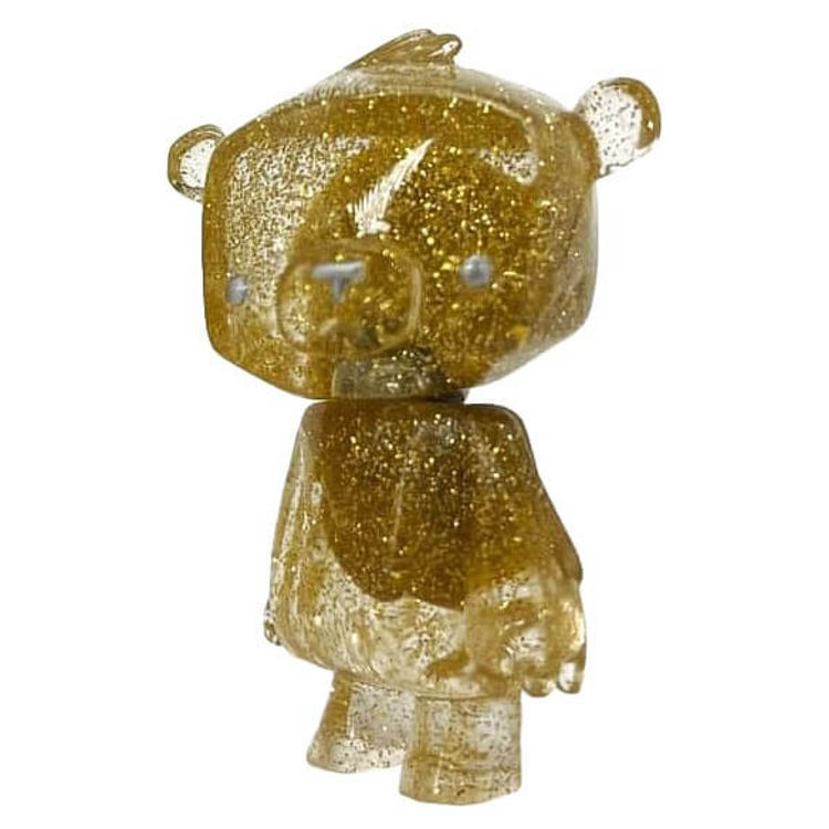 Kuma Cub Clear Gold Glitter GID by Dead Beat City (Barnaby Purdy)