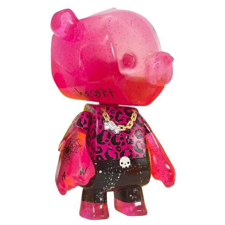 Kuma Cub Hearthrob (Pink) by Dead Beat City (Barnaby Purdy)