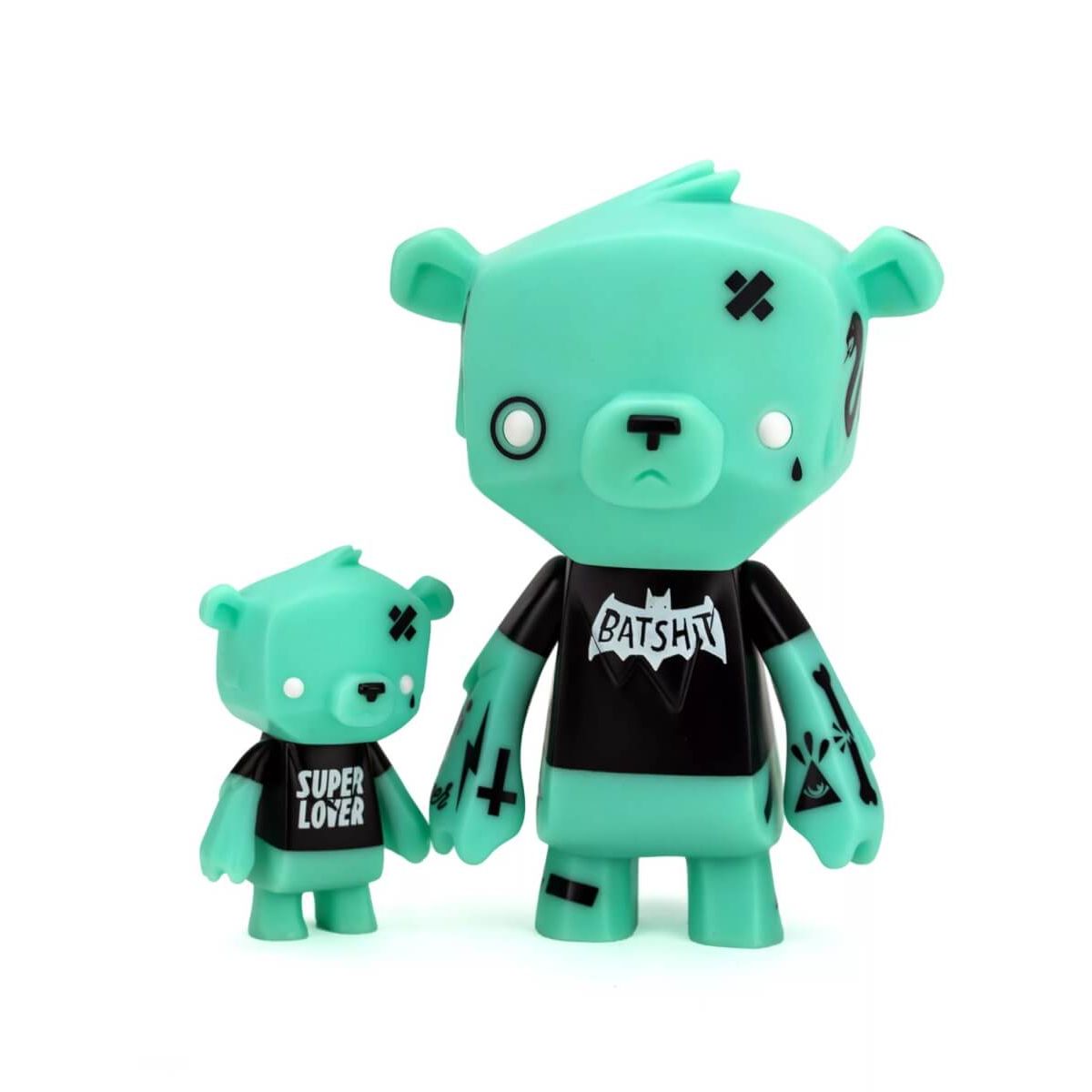 Kuma & Cub Zombeat Bear GID Vinyl Set (NYCC 23)