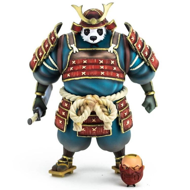 Kumatsuki (Panda Head) by Arman Kendrick