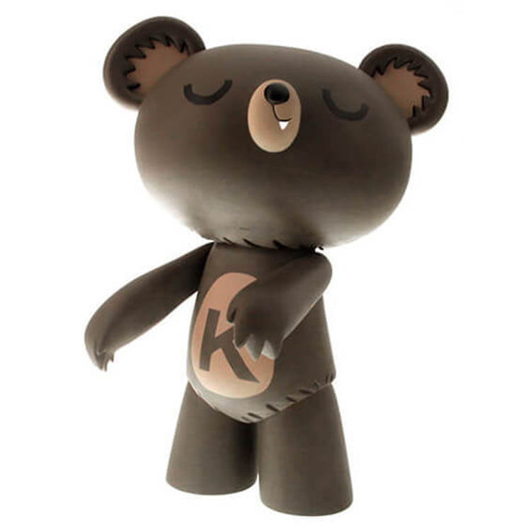 Kuntsler Bear Brown (Eyes Closed) by Ashley Wood