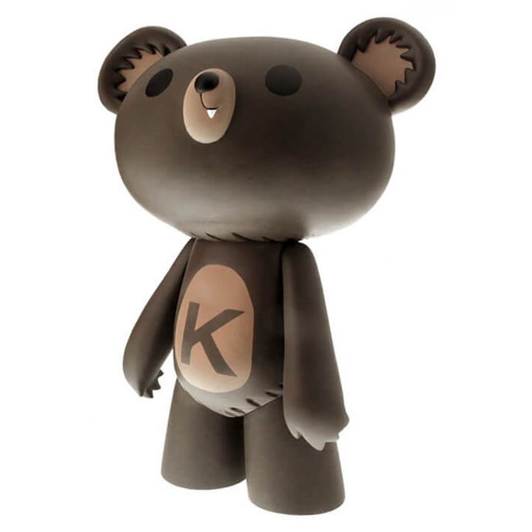 Kuntsler Bear Brown (Eyes Open) by Ashley Wood