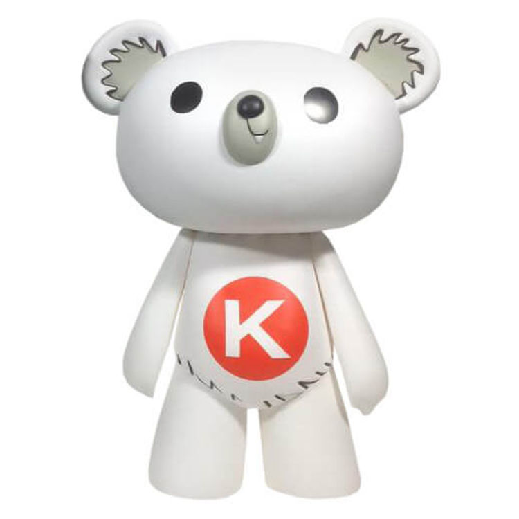 Kuntsler Bear White (Eyes Open) by Ashley Wood