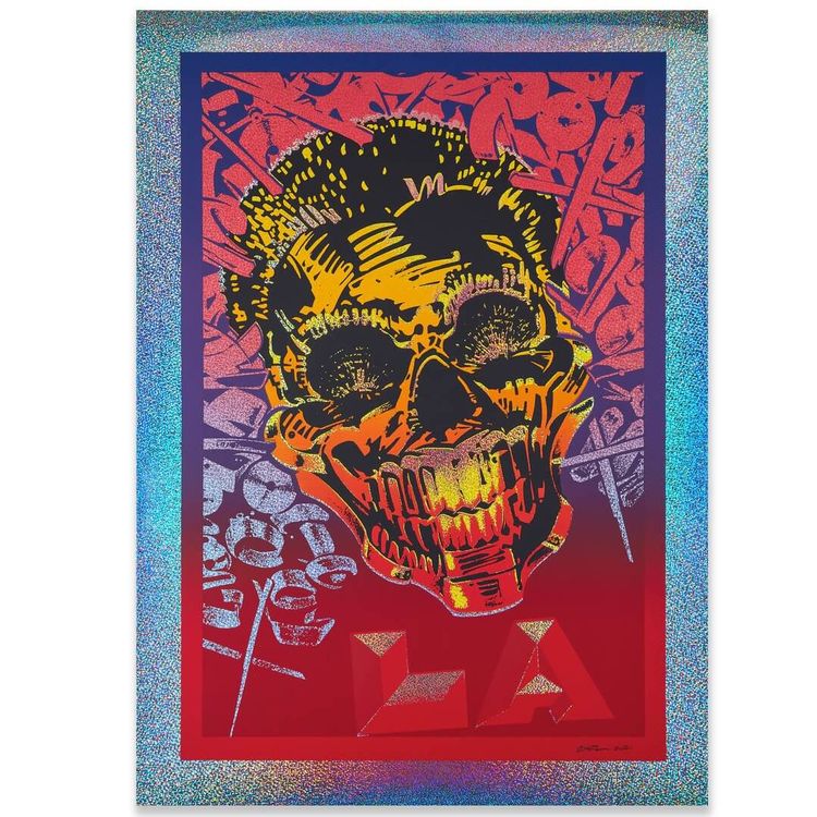 LA Mix (Red) by Chaz Bojórquez