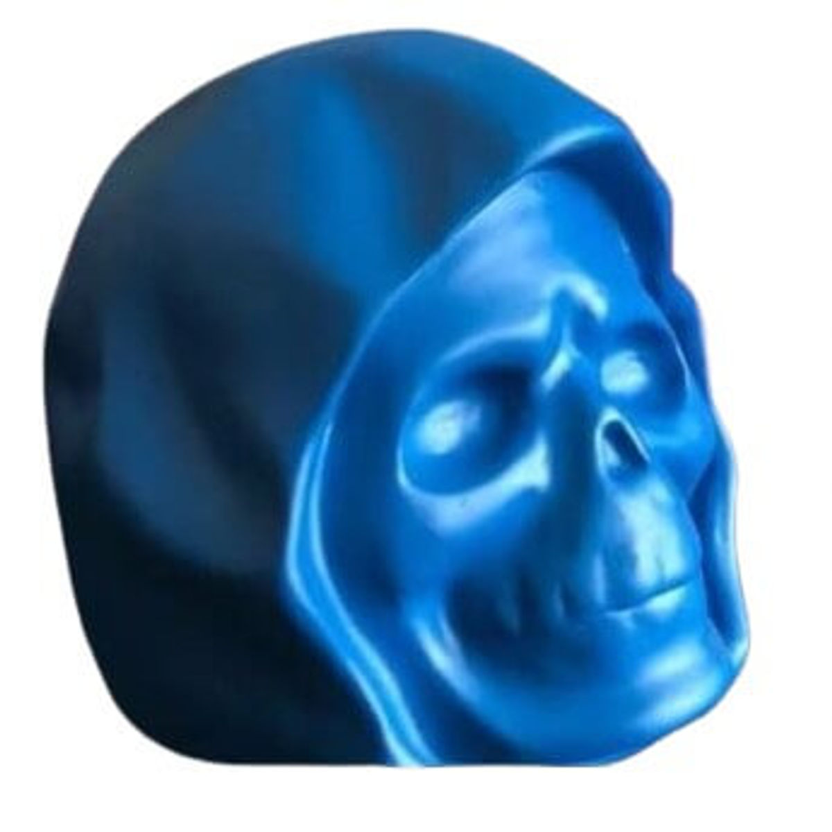 LIFESIZE SKELETOR HEAD  - blue