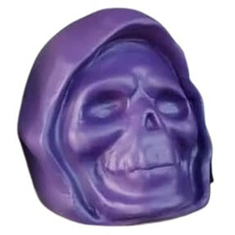 LIFESIZE SKELETOR HEAD  - purple by Kalaka Toys
