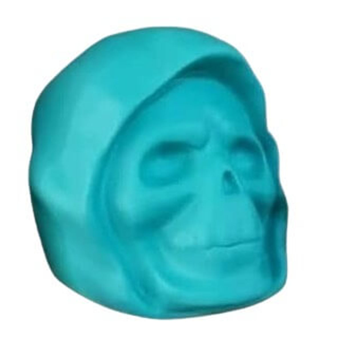 LIFESIZE SKELETOR HEAD  - turquoise