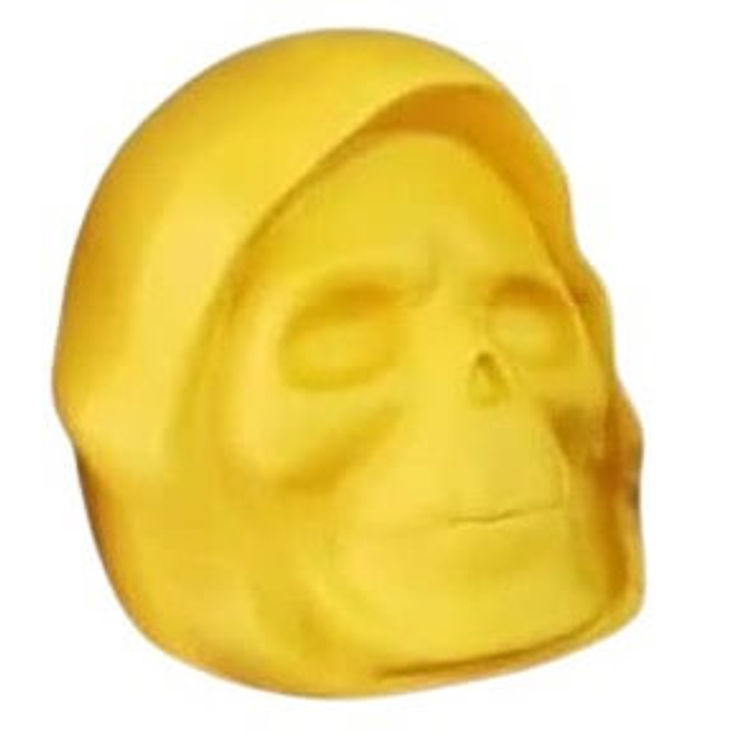 LIFESIZE SKELETOR HEAD  - yellow by Kalaka Toys