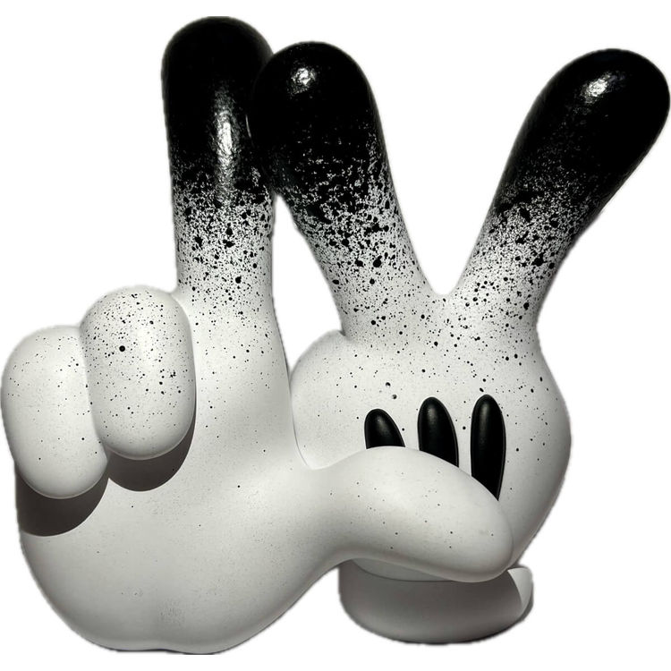 LV Hands Hand Embellished by Slick