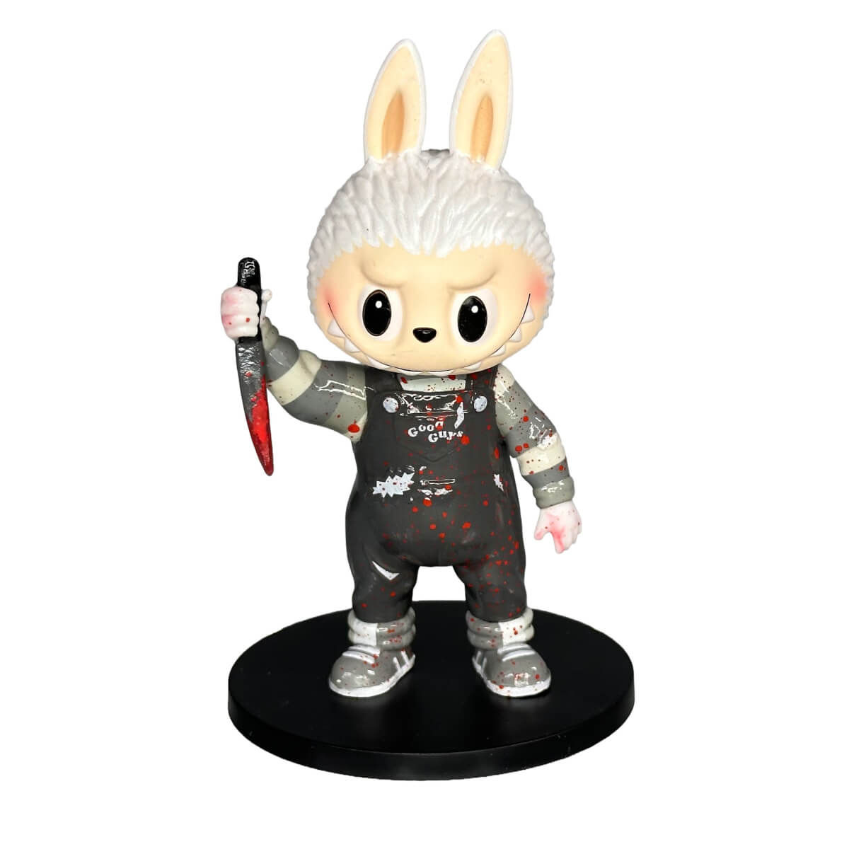 Labubu Chucky black & white