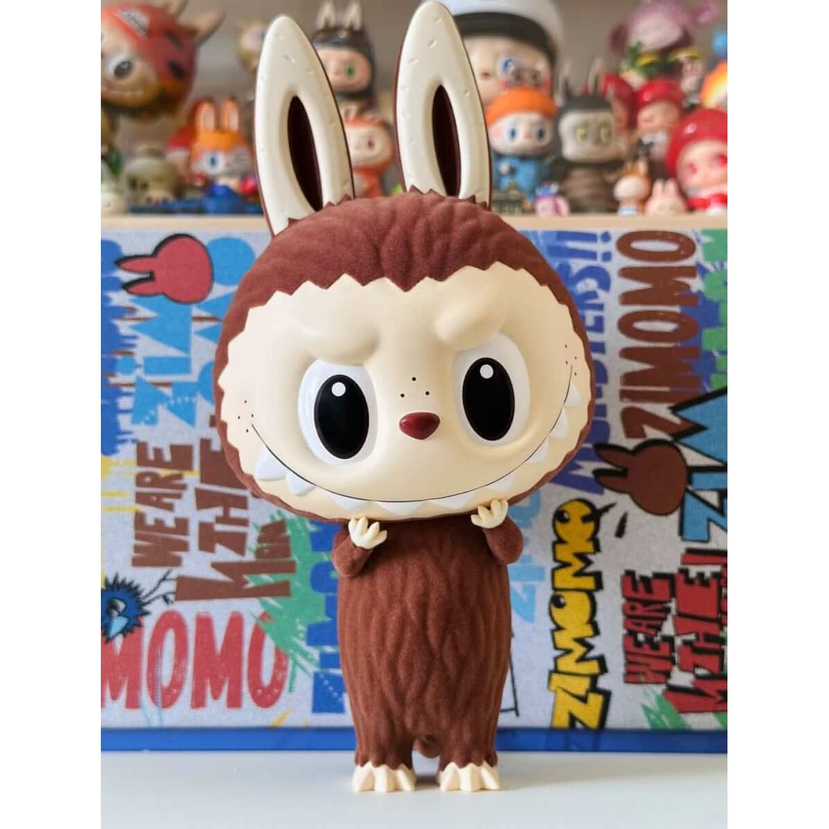 Labubu Fuzzy Brown