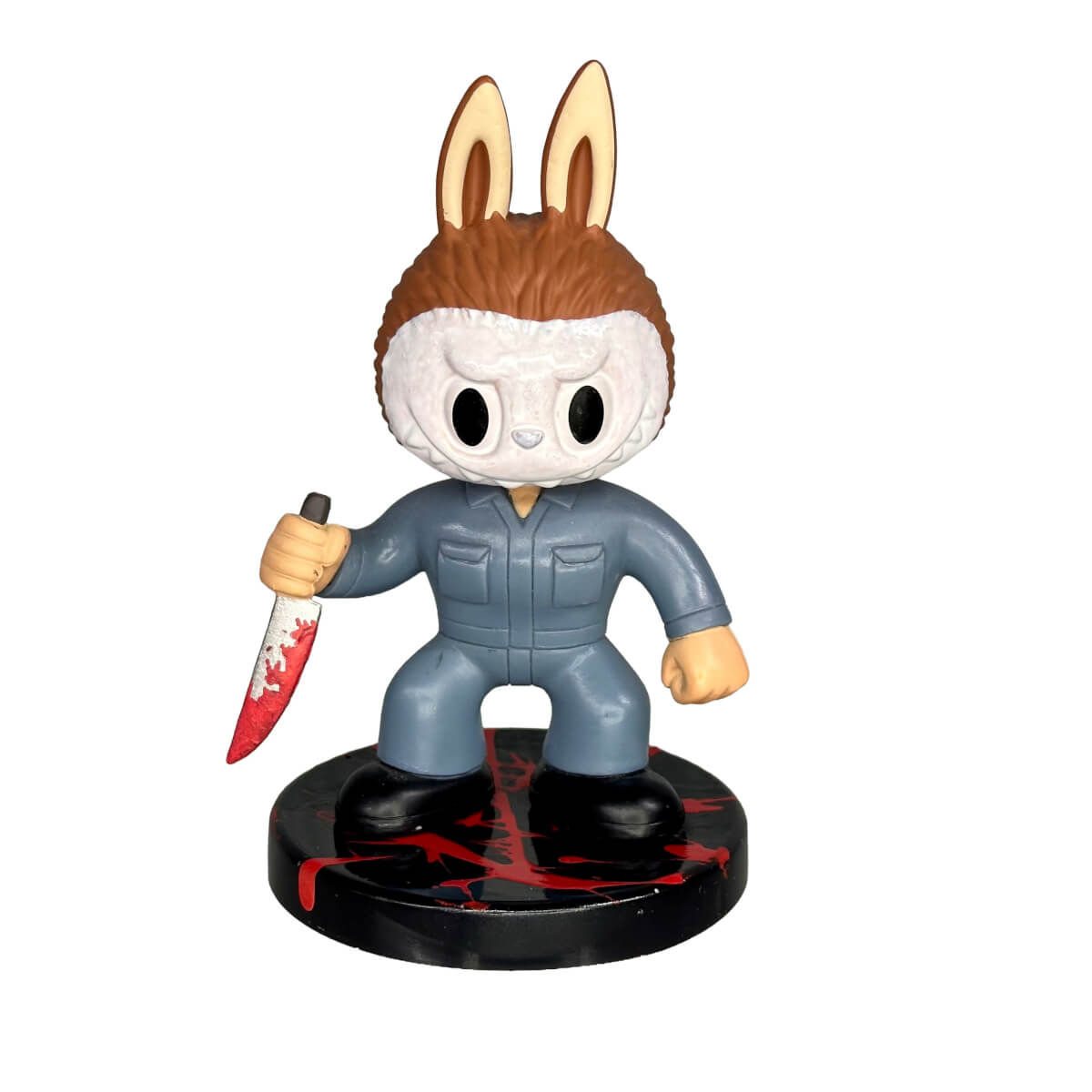Labubu Michael Myers on base