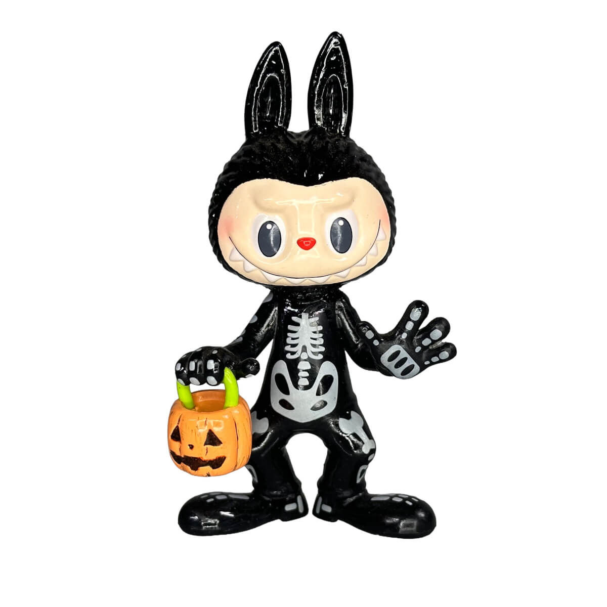Labubu Skeleton with Pail