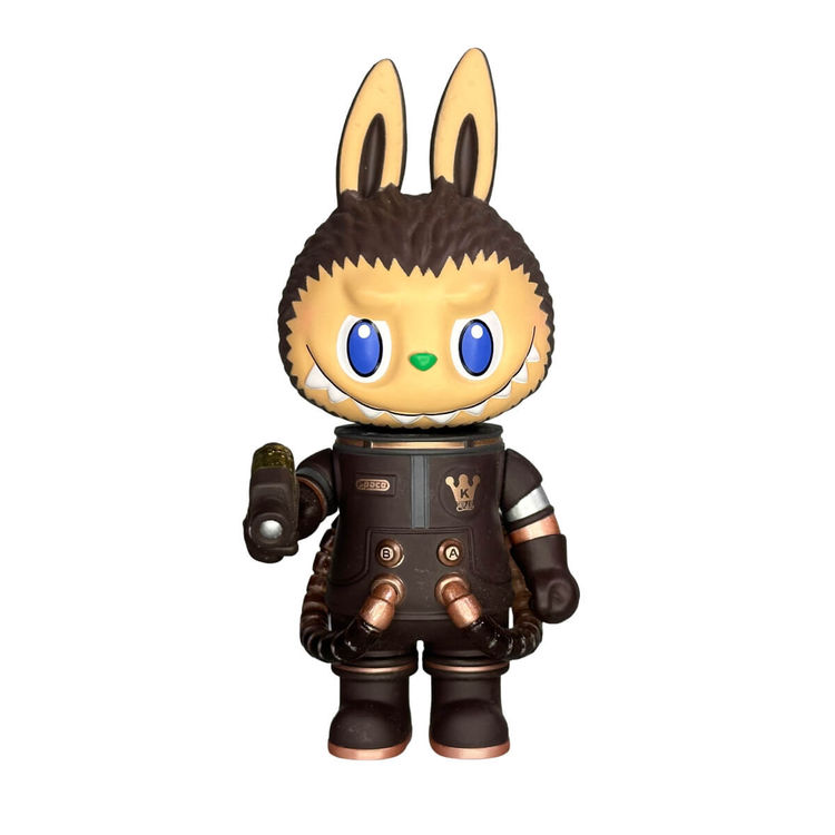 Labubu Space Army Brown by Teeewizzle (Thad Wilkes)