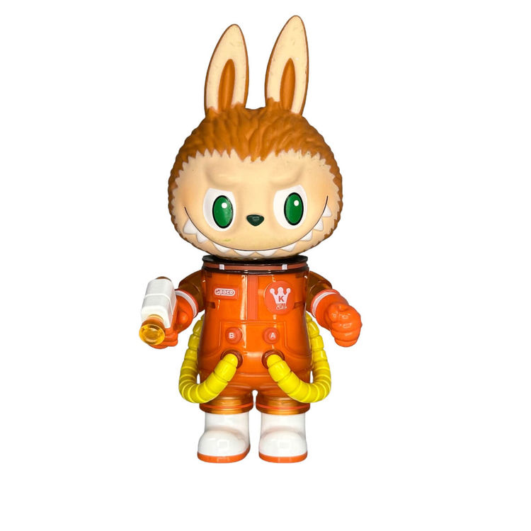 Labubu Space Army orange by Teeewizzle (Thad Wilkes)