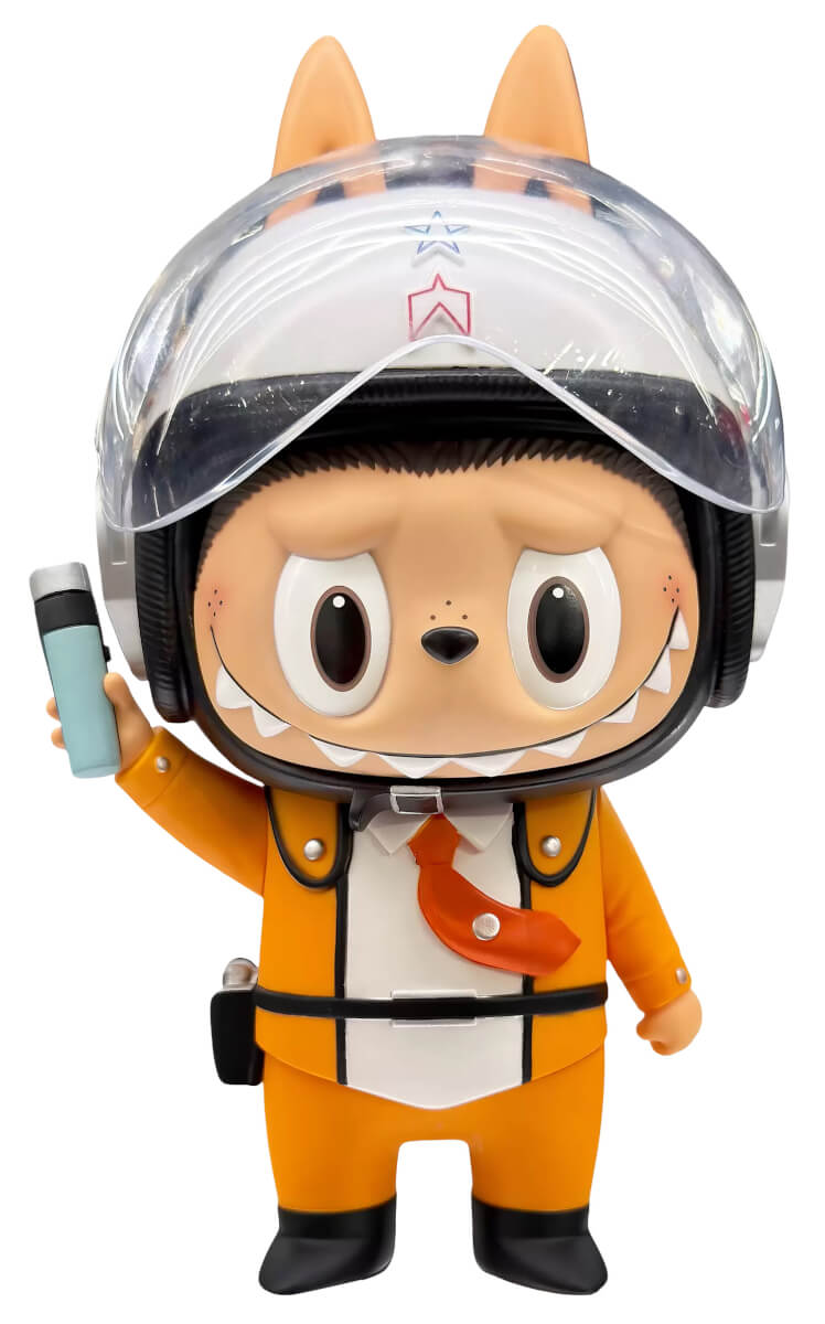 Labubu Ultraman Orange created by Kasing Lung