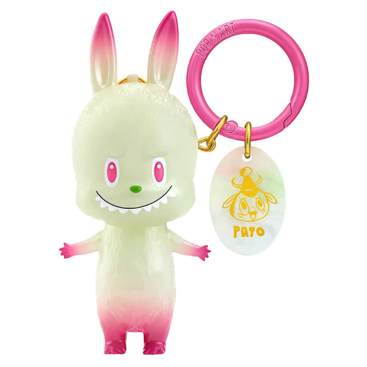 Labubu & Pato 10th Anniversary Keychain