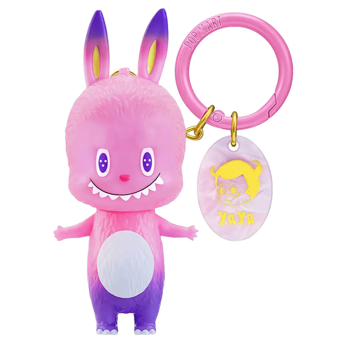 Labubu & Yaya 10th Anniversary Keychain