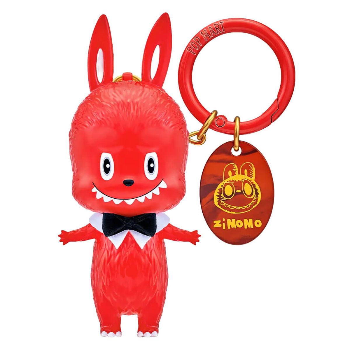 Labubu & Zimomo 10th Anniversary Keychain