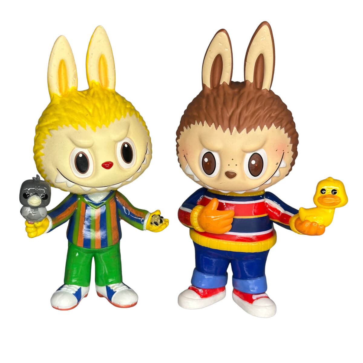 Labubu as Bert & Ernie