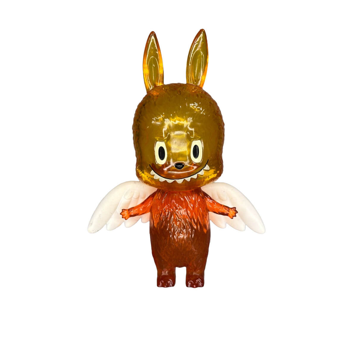 Labubu orange with wings