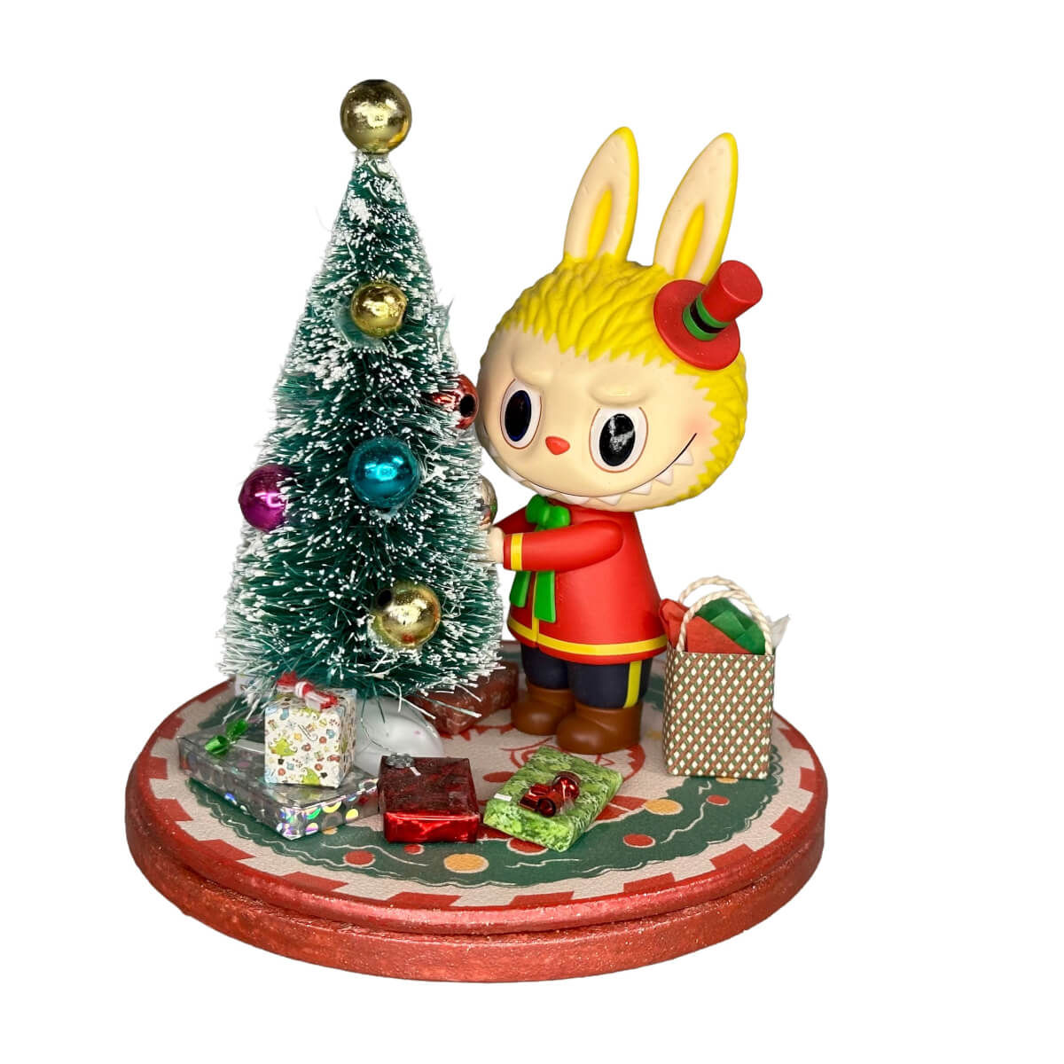 Labubu with Christmas Tree
