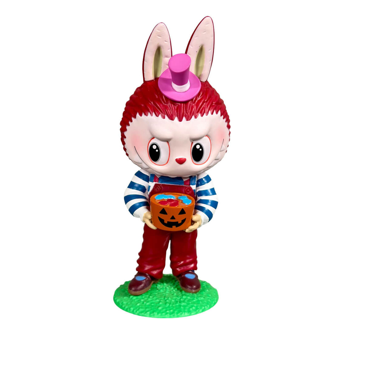 Labubu with halloween bucket