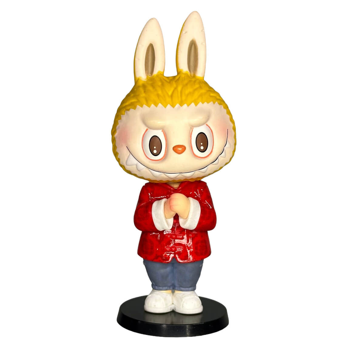Labubu with red jacket