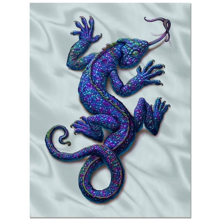 Lapis Chroma Lizardo Holographic  Foil by N.C. Winters