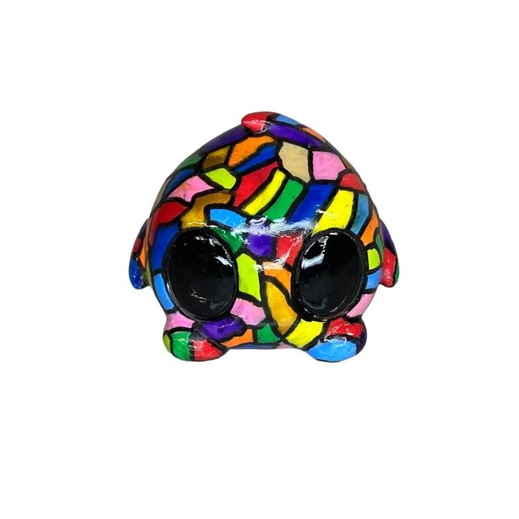 Large Stained Glass Cake Bite by Teeewizzle (Thad Wilkes)