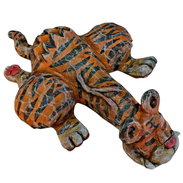 Lazy Laying Tiger by Little Good Thing
