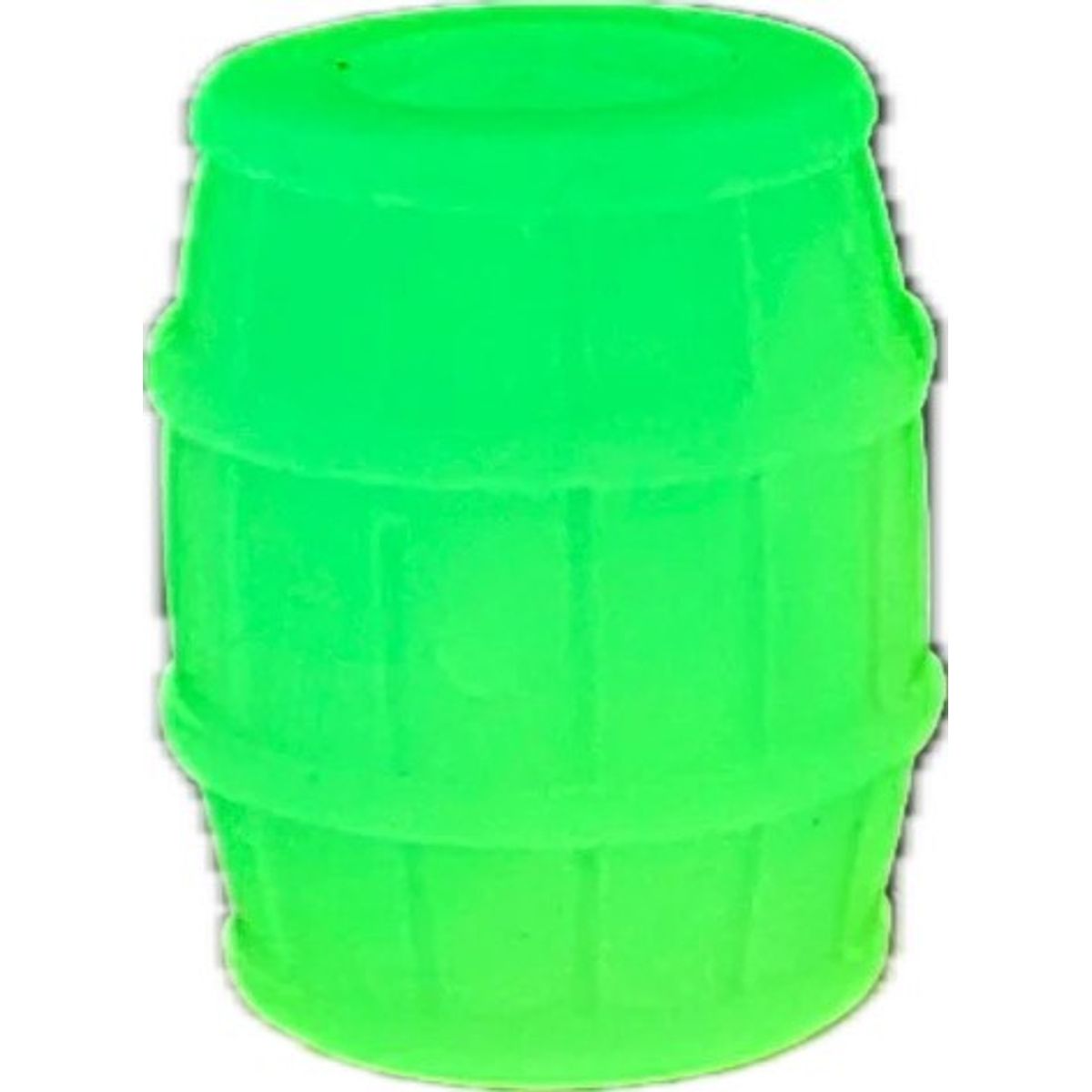 Lemon Lime Gish Barrel Bead