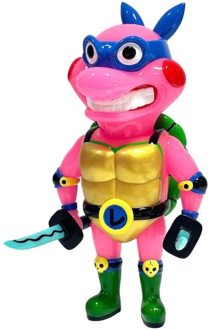 新品未開封 izumonster mutant ninja TURTLES Leonardo Pink GID created by Izumonster (Izumo Irezumi)