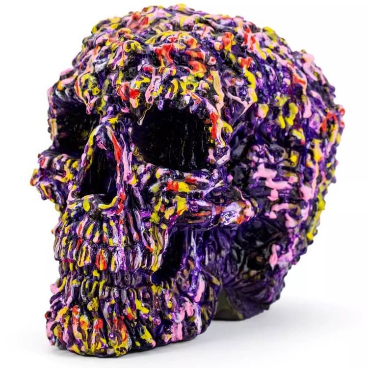 Lepreskar Skull Purple by American Gross (Josh Kimberg)