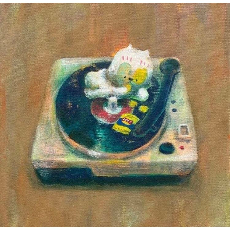 Life is like a vinyl record player by Michael Chuah