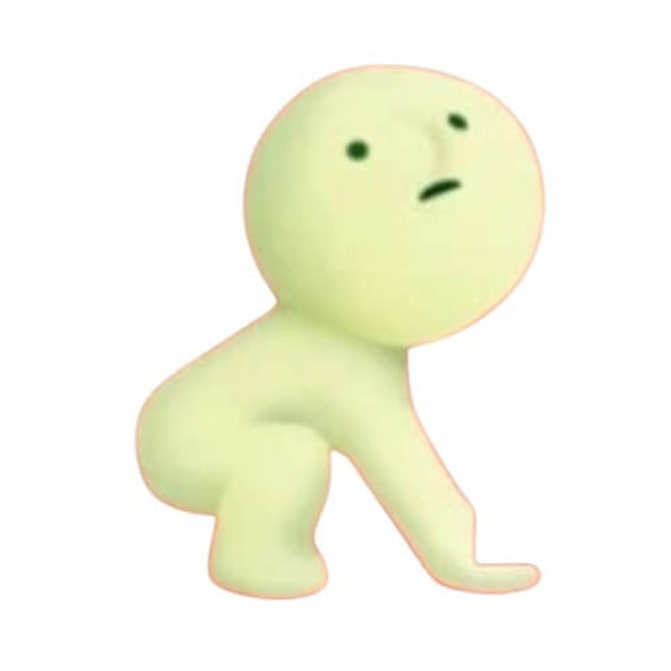 Lifting Smiski by Toru Soeya