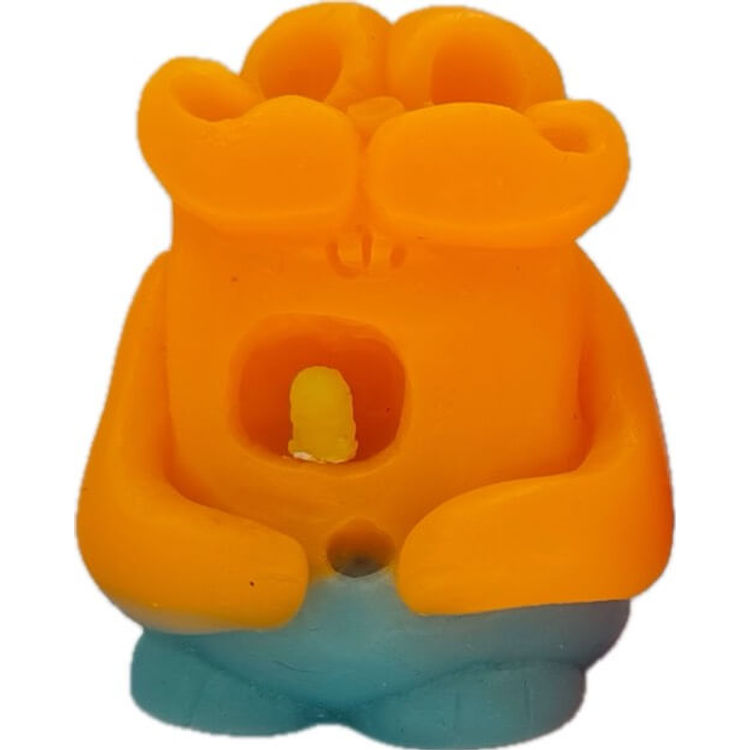 Supah Orange/Light Blue to Aqua Glow - Giver by Glow Man Dan