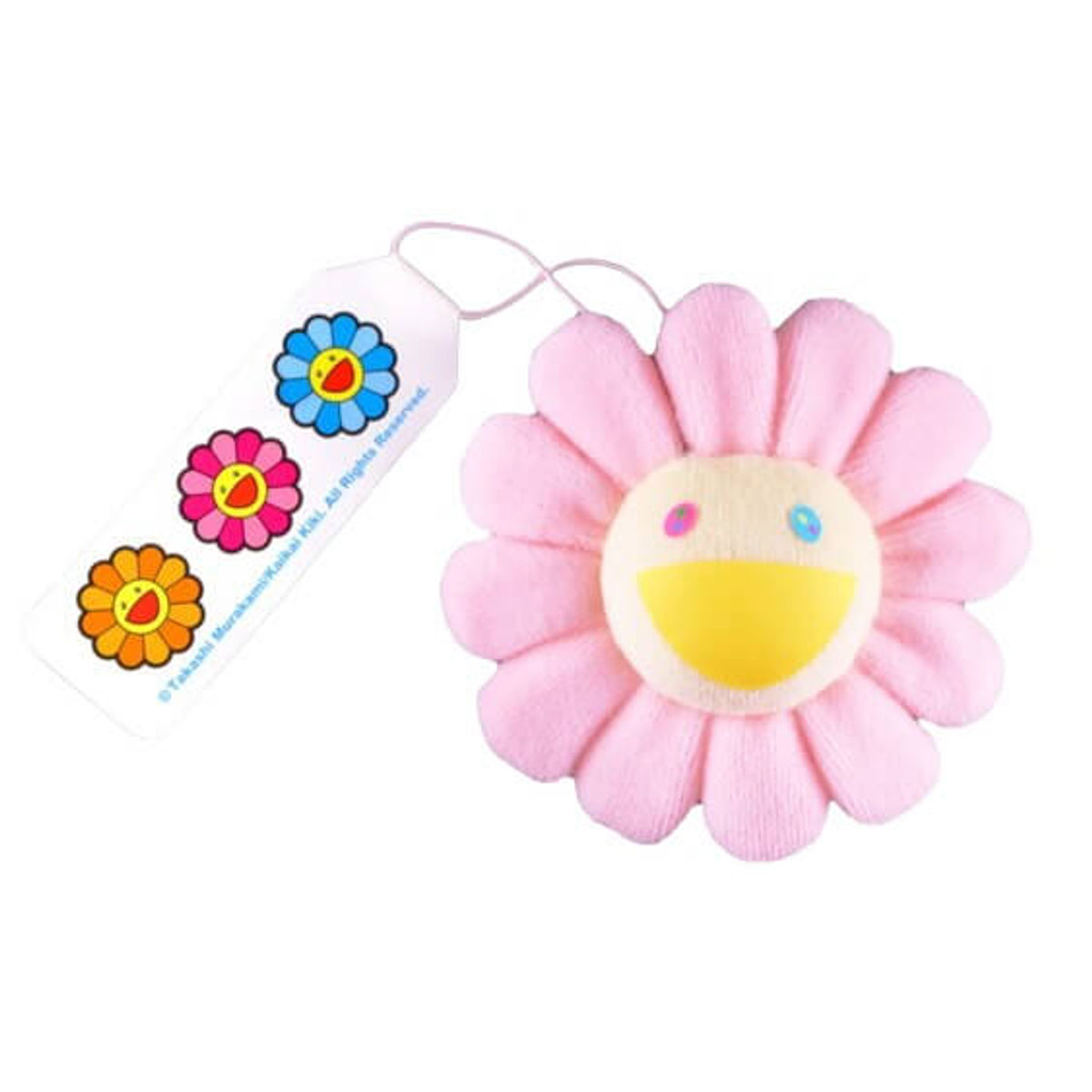 Light Pink Flower Plush Pin