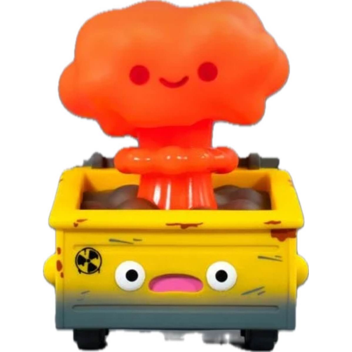 Lil Nuclear Dumpster Fire Radioactive Red Variant Vinyl Figure