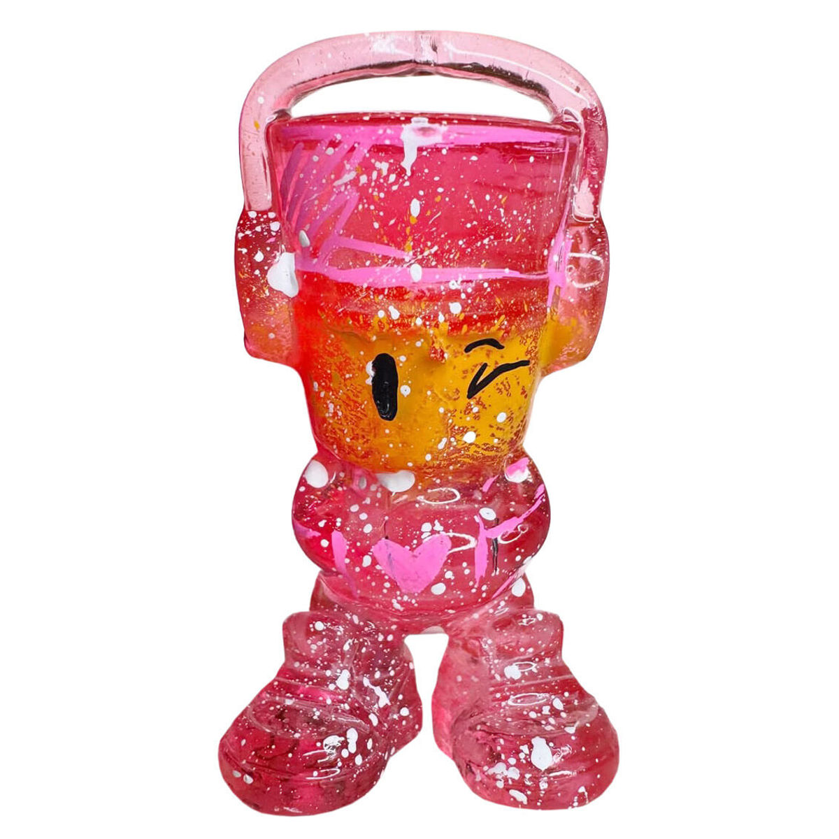 Lil Sketchy Gummy Pink Splatter