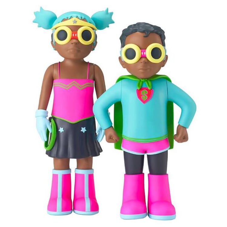 Japan Lil Wonda & Supa : Power Duo (Set) by Hebru Brantley